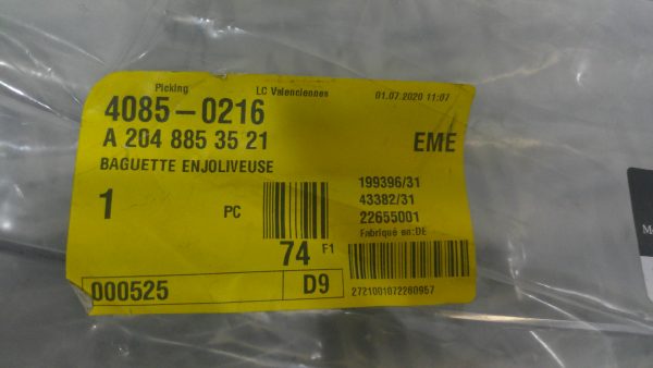 Baguette enjoliveur MERCEDES CLASSE C 204 PHASE 2 BREAK A2048853521