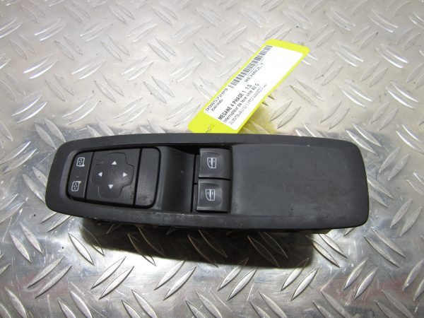 Interrupteur de leve vitre avant gauche RENAULT MEGANE 4 PHASE 1 – 254019945r