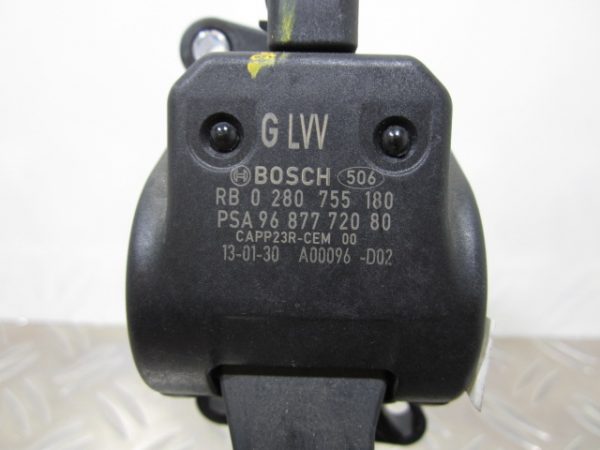 Potentiometre de pedale de gaz d’accelerateur CITROEN DS5 – 9687772080 / 0280755180