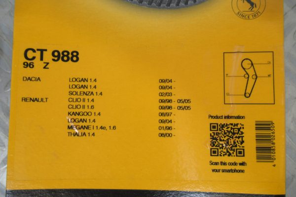 Kit de distribution Pocodis-Renault 4049 / 7701477024