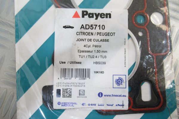 Joint de culasse Payen Peugeot Citroen / AD5710