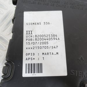 Boitier UCH Siemens Renault Megane 2 / 8200525384