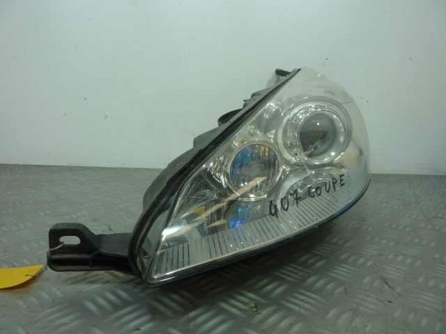 Optique avant principal gauche (feux)(phare) PEUGEOT 407 COUPE
