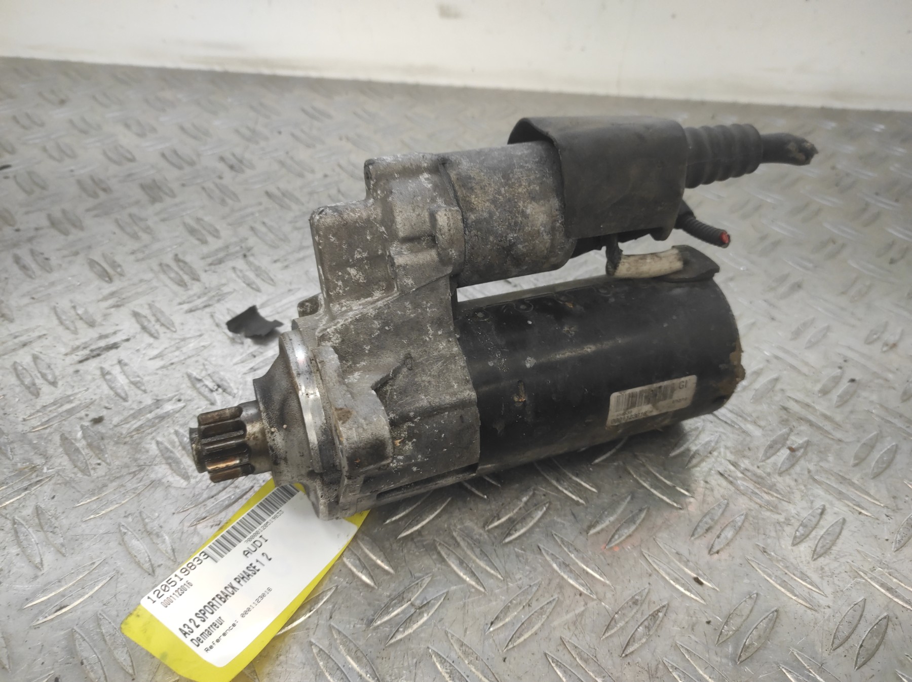 Demarreur AUDI A3 2 SPORTBACK PHASE 1 – 1123016