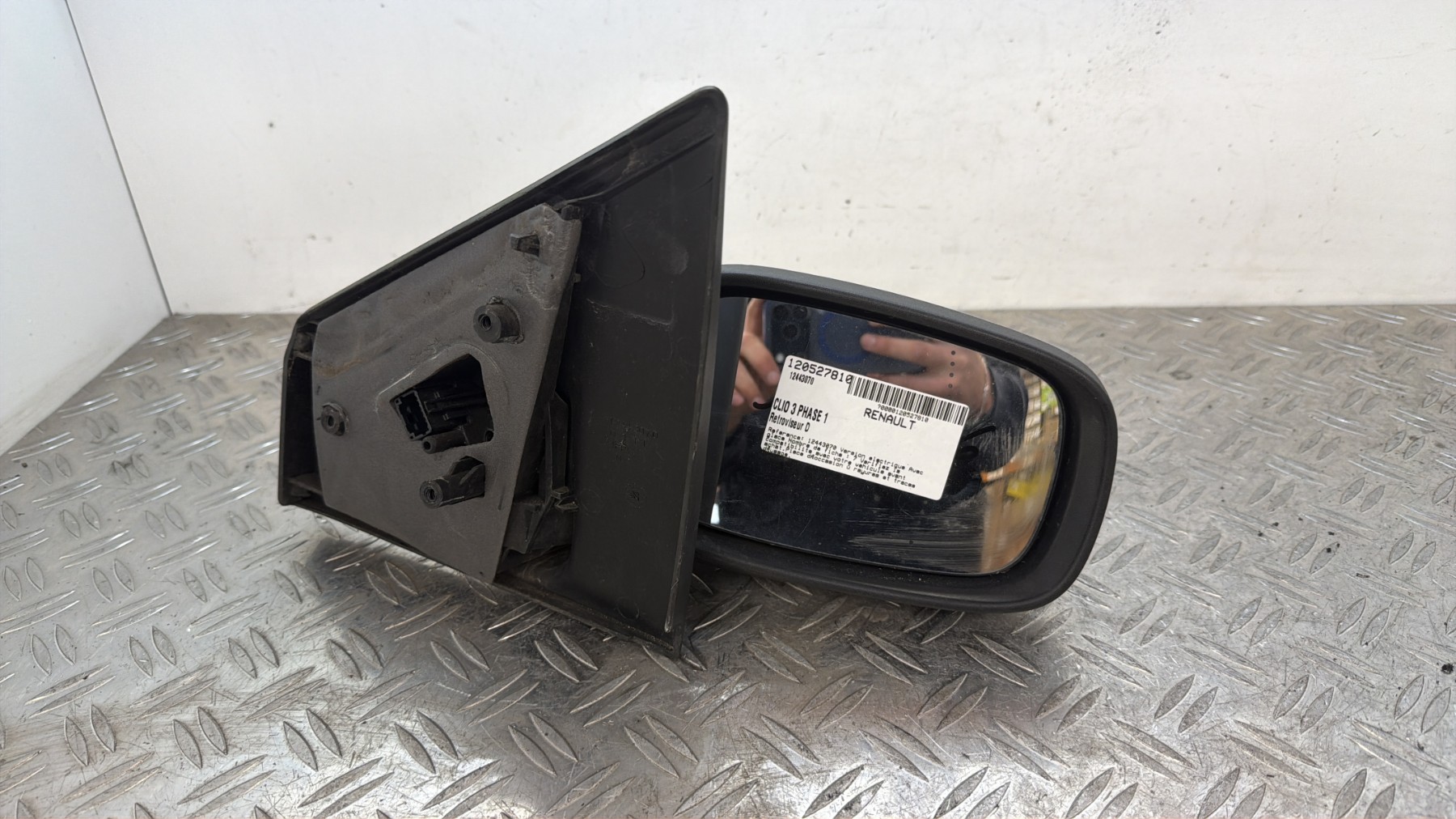 Retroviseur droit RENAULT CLIO 3 PHASE 1 – 12443070