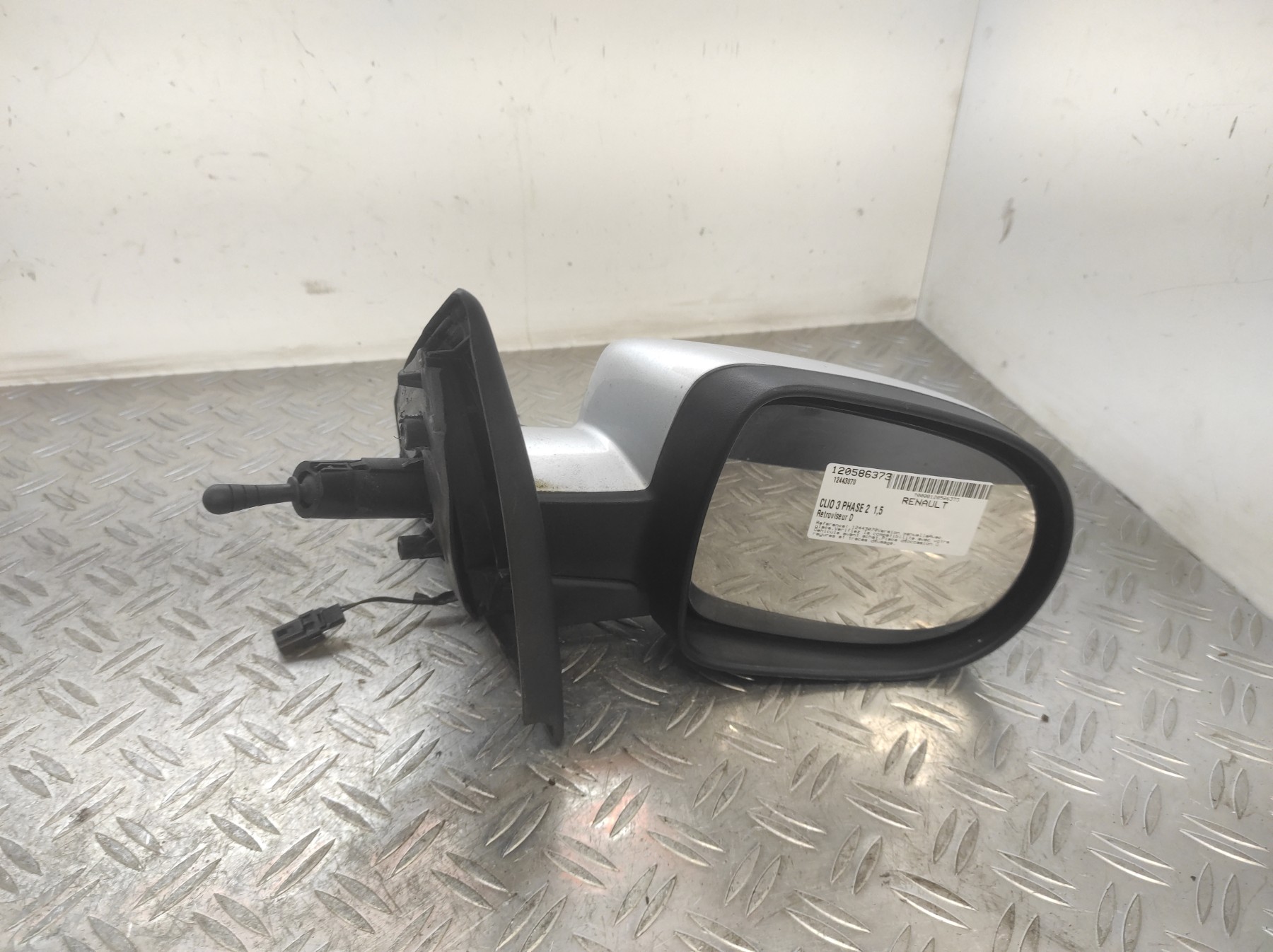 Retroviseur droit RENAULT CLIO 3 PHASE 2 – 12443070