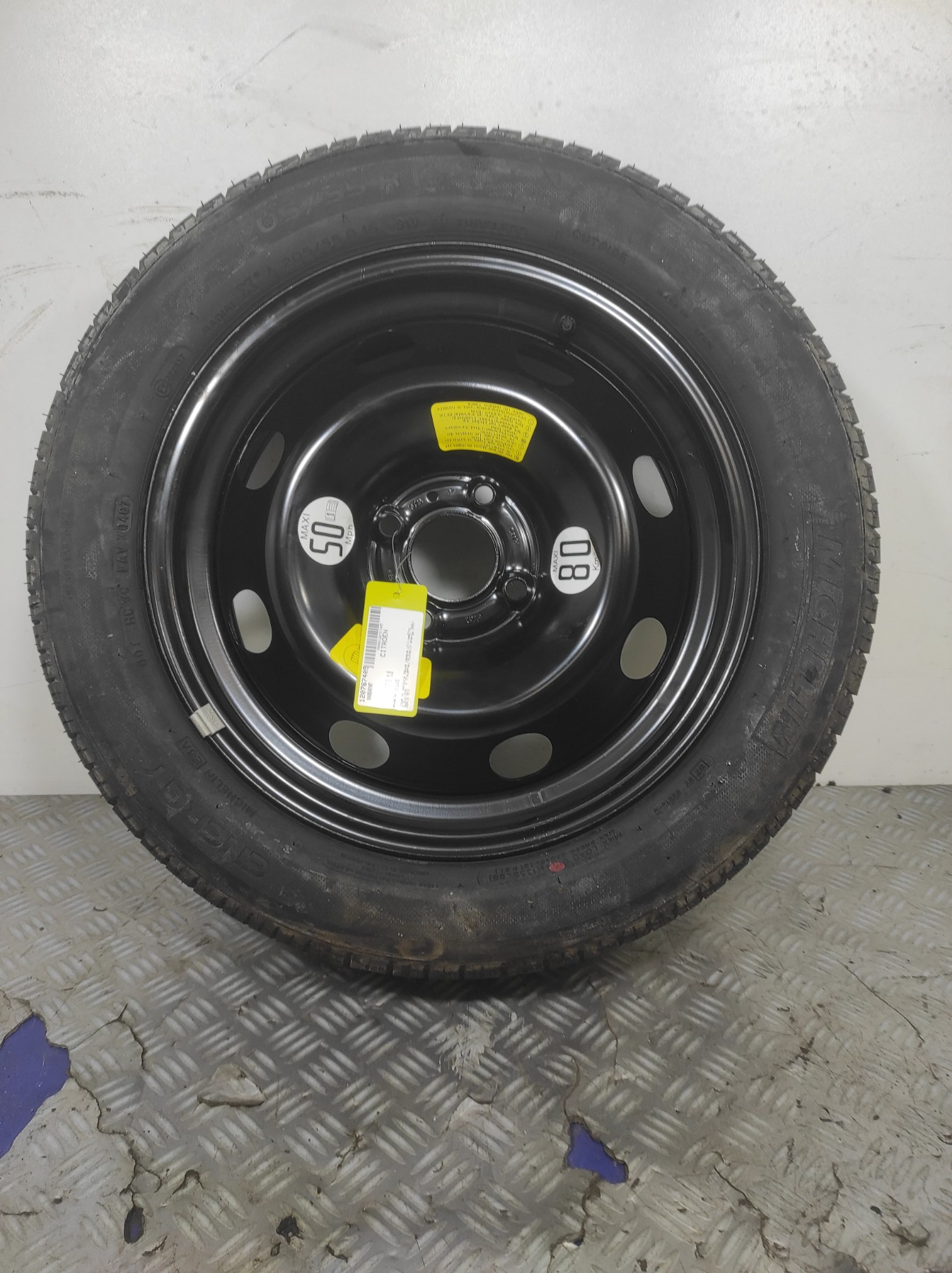 Roue de secours CITROEN C4 1 PHASE 2 – 00005401N7