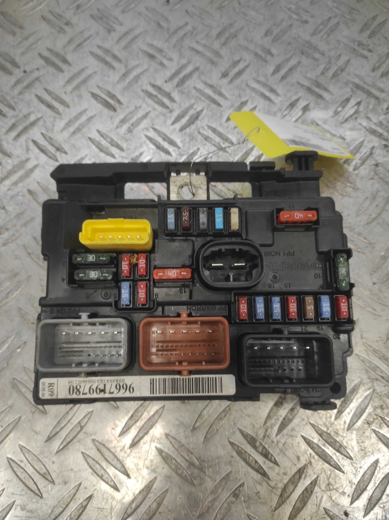 Boitier servitude moteur (BSM) PEUGEOT 207 PHASE 1 – 9667199780