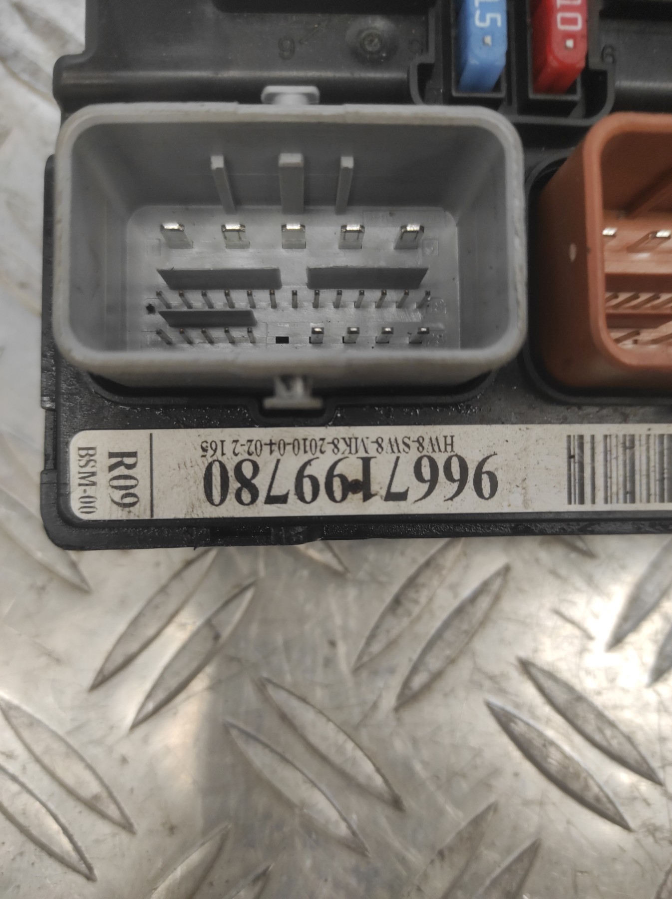 Boitier servitude moteur (BSM) PEUGEOT 207 PHASE 1 – 9667199780