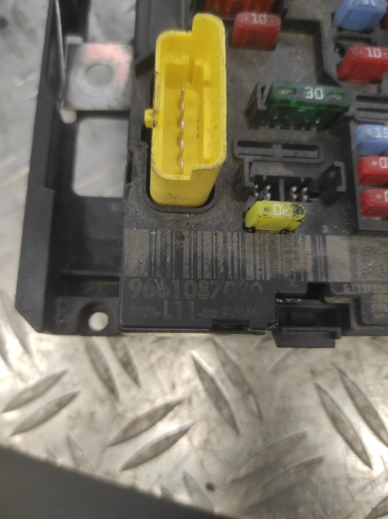 Boitier servitude moteur (BSM) PEUGEOT 307 PHASE 2 – 9661087080