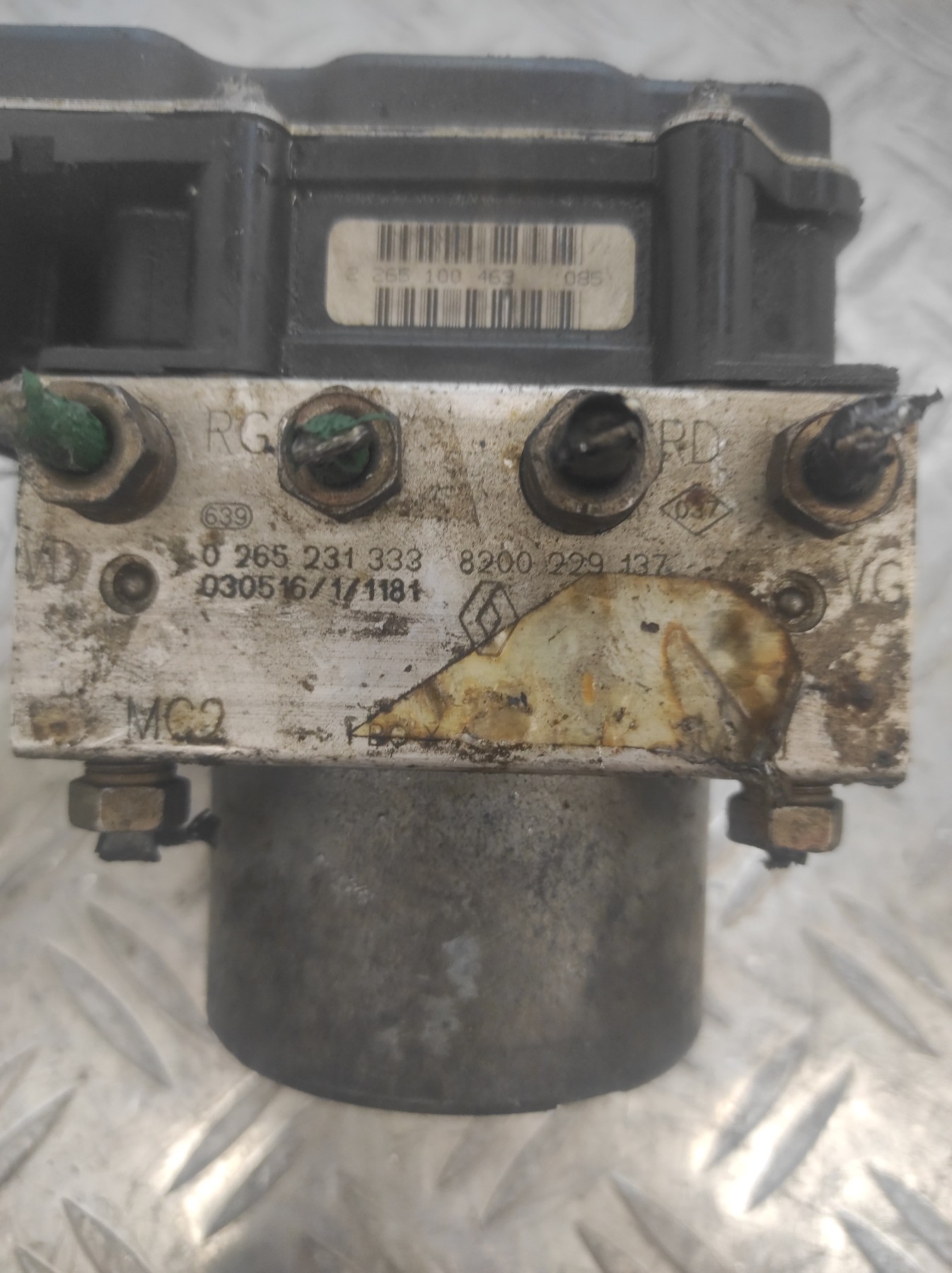 Bloc ABS (freins anti-blocage) RENAULT CLIO 2 PHASE 2 – 8200229137