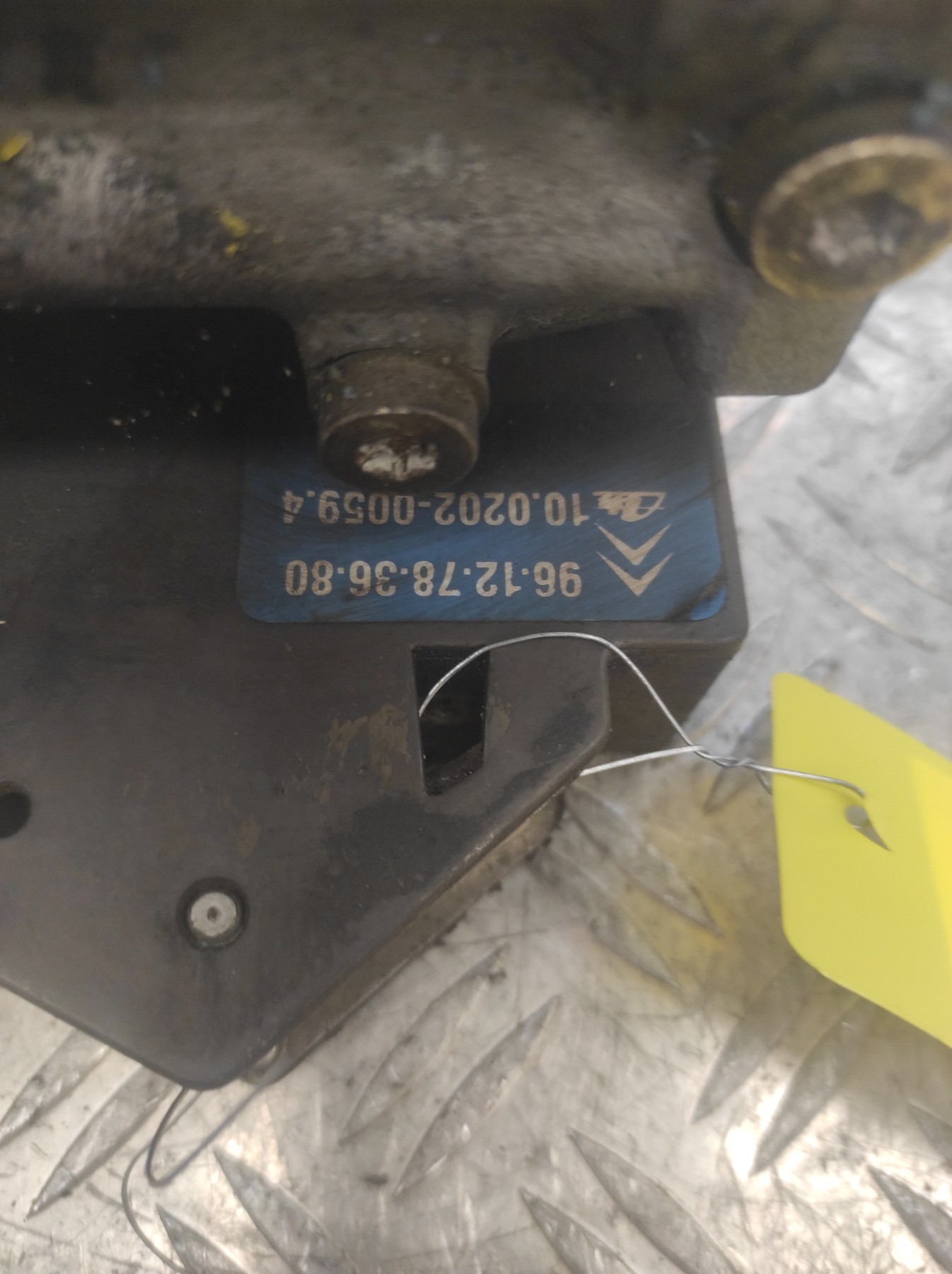 Bloc ABS (freins anti-blocage) CITROEN XANTIA PHASE 1 – 9612783680