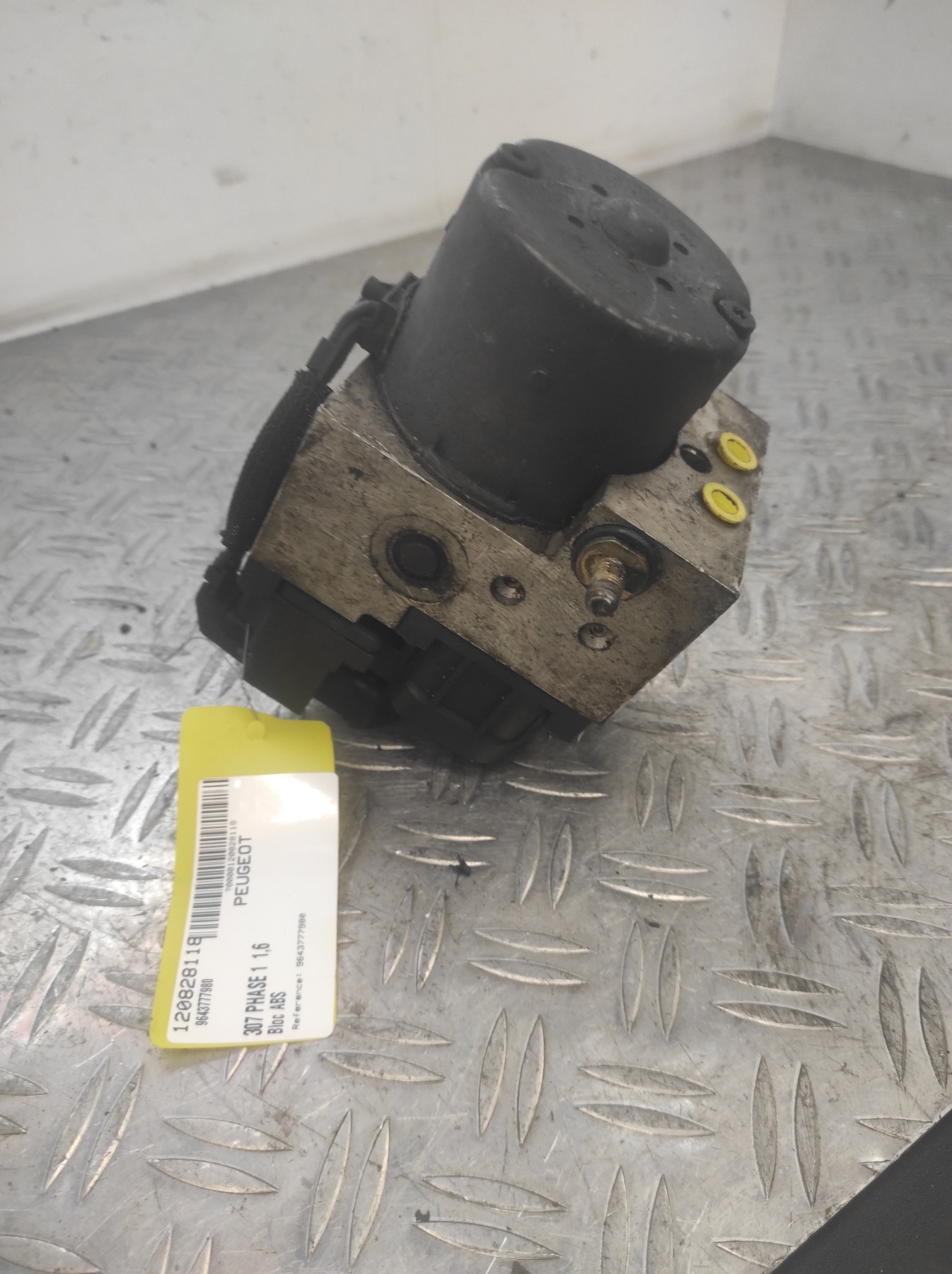 Bloc ABS (freins anti-blocage) PEUGEOT 307 PHASE 1 – 9643777980