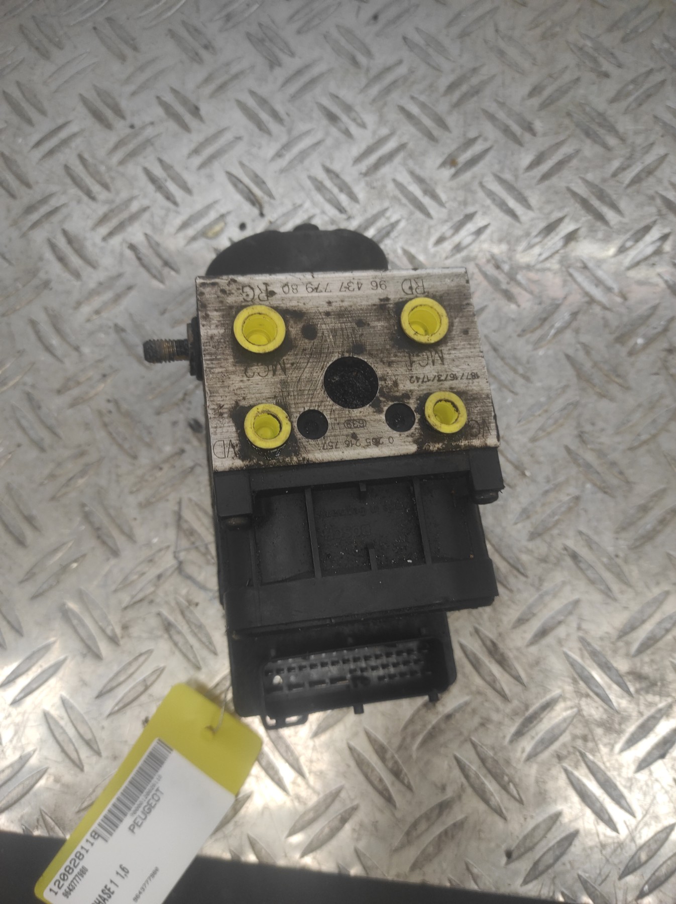 Bloc ABS (freins anti-blocage) PEUGEOT 307 PHASE 1 – 9643777980