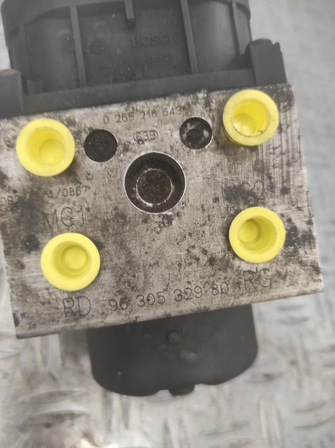 Bloc ABS (freins anti-blocage) PEUGEOT 406 PHASE 2 – 9630532980