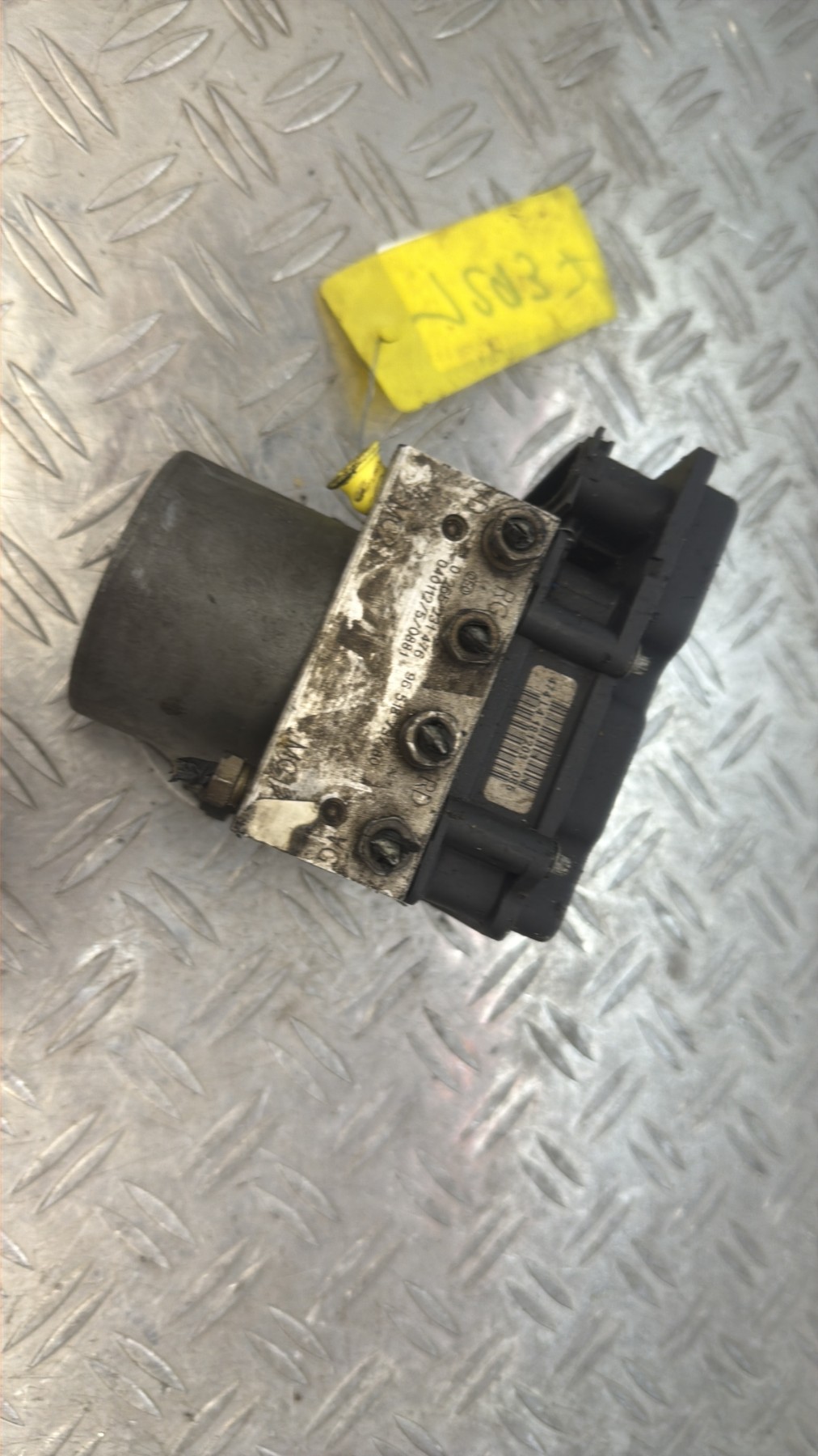 Bloc ABS (freins anti-blocage) PEUGEOT 307 PHASE 1 – 9651873780