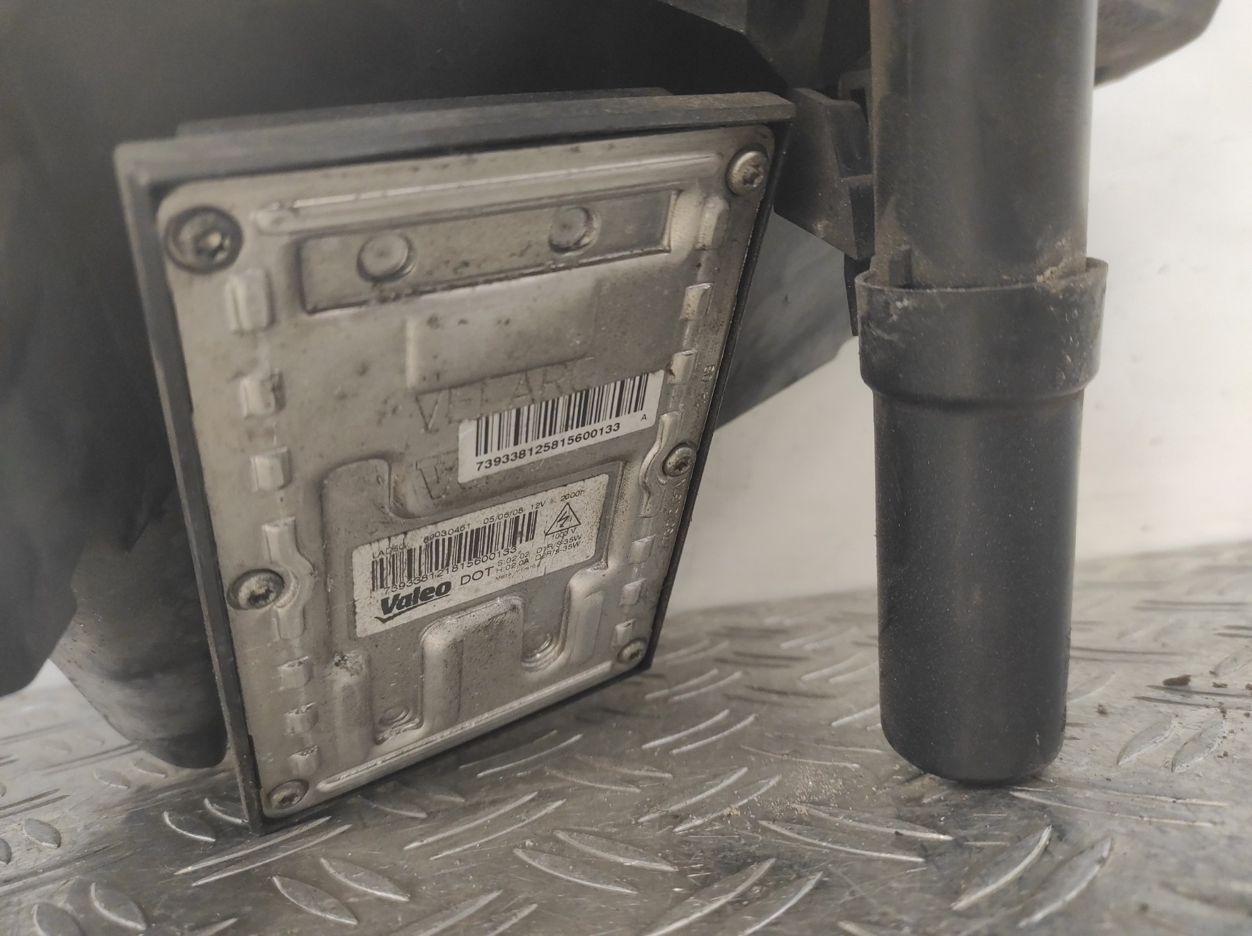 Optique avant principal droit (feux)(phare) CITROEN C5 1 PHASE 1 – 9644275280