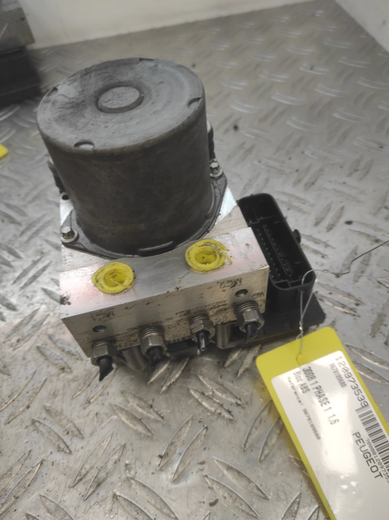 Bloc ABS (freins anti-blocage) PEUGEOT 3008 1 PHASE 1 – 9678189680