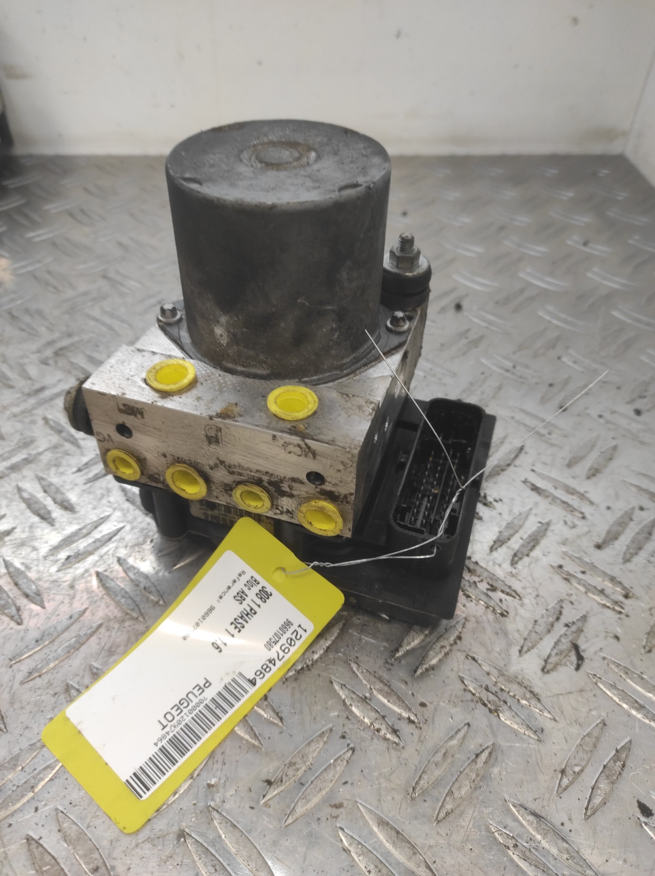 Bloc ABS (freins anti-blocage) PEUGEOT 308 1 PHASE 1 – 9660107580