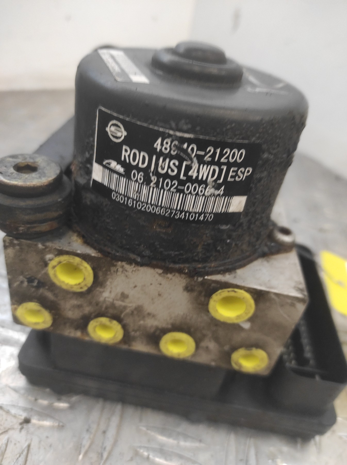 Bloc ABS (freins anti-blocage) SSANGYONG REXTON 1 PHASE 1 – 4891021200