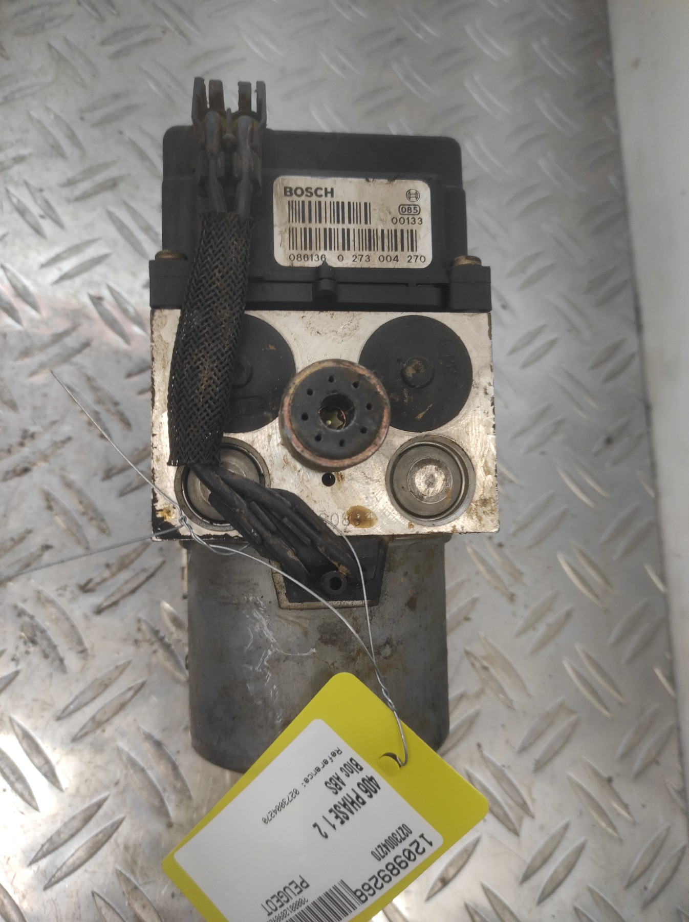 Bloc ABS (freins anti-blocage) PEUGEOT 406 PHASE 1 – 273004270
