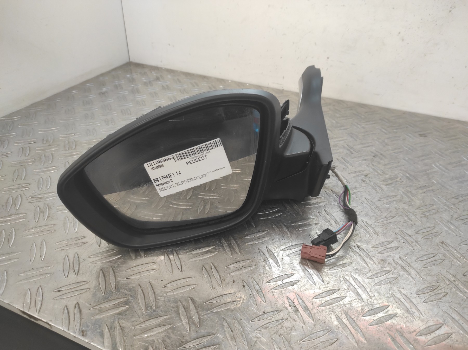 Retroviseur gauche PEUGEOT 208 1 PHASE 1 – 1611240280