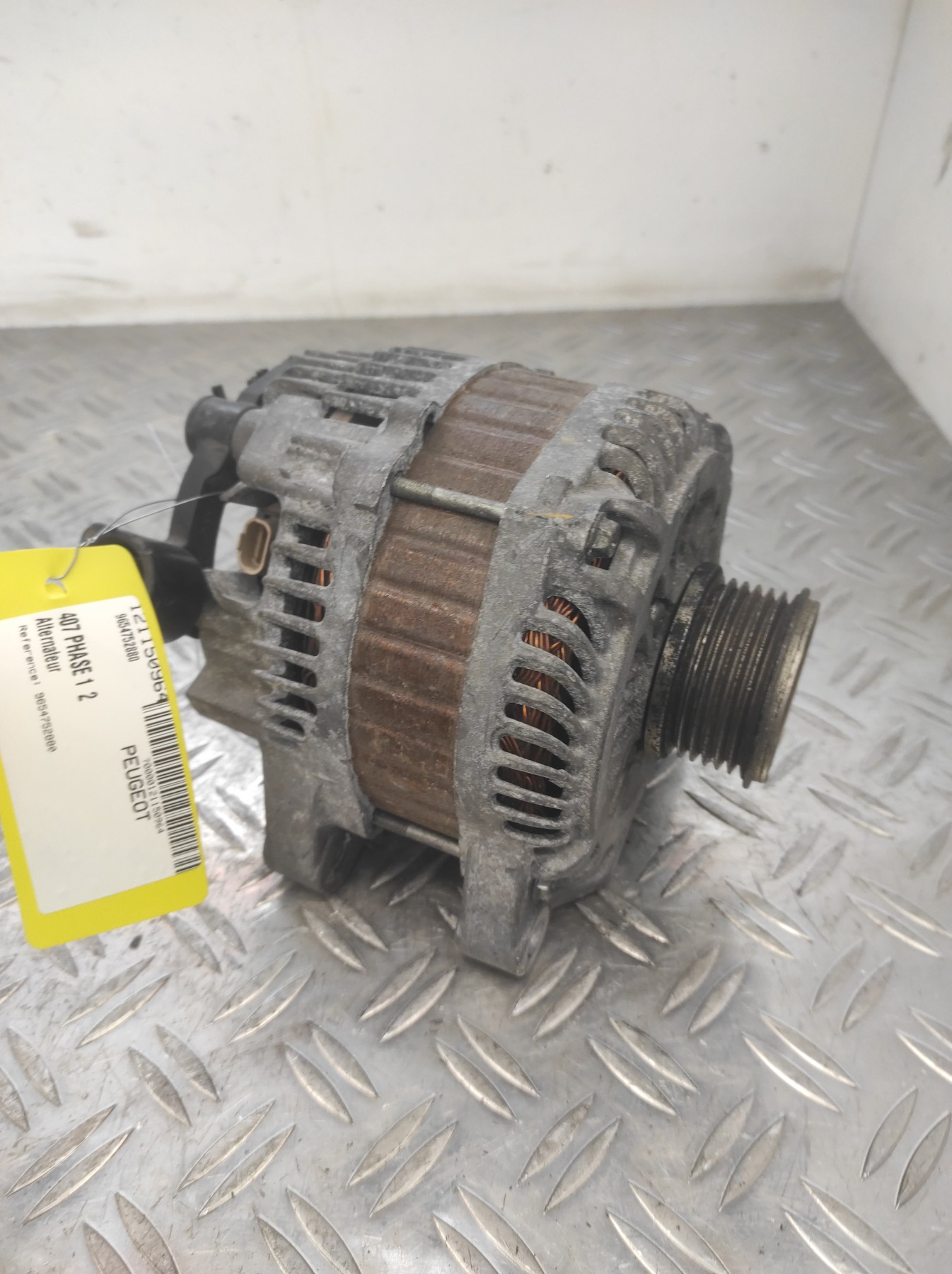 Alternateur PEUGEOT 407 PHASE 1 – 9654752880