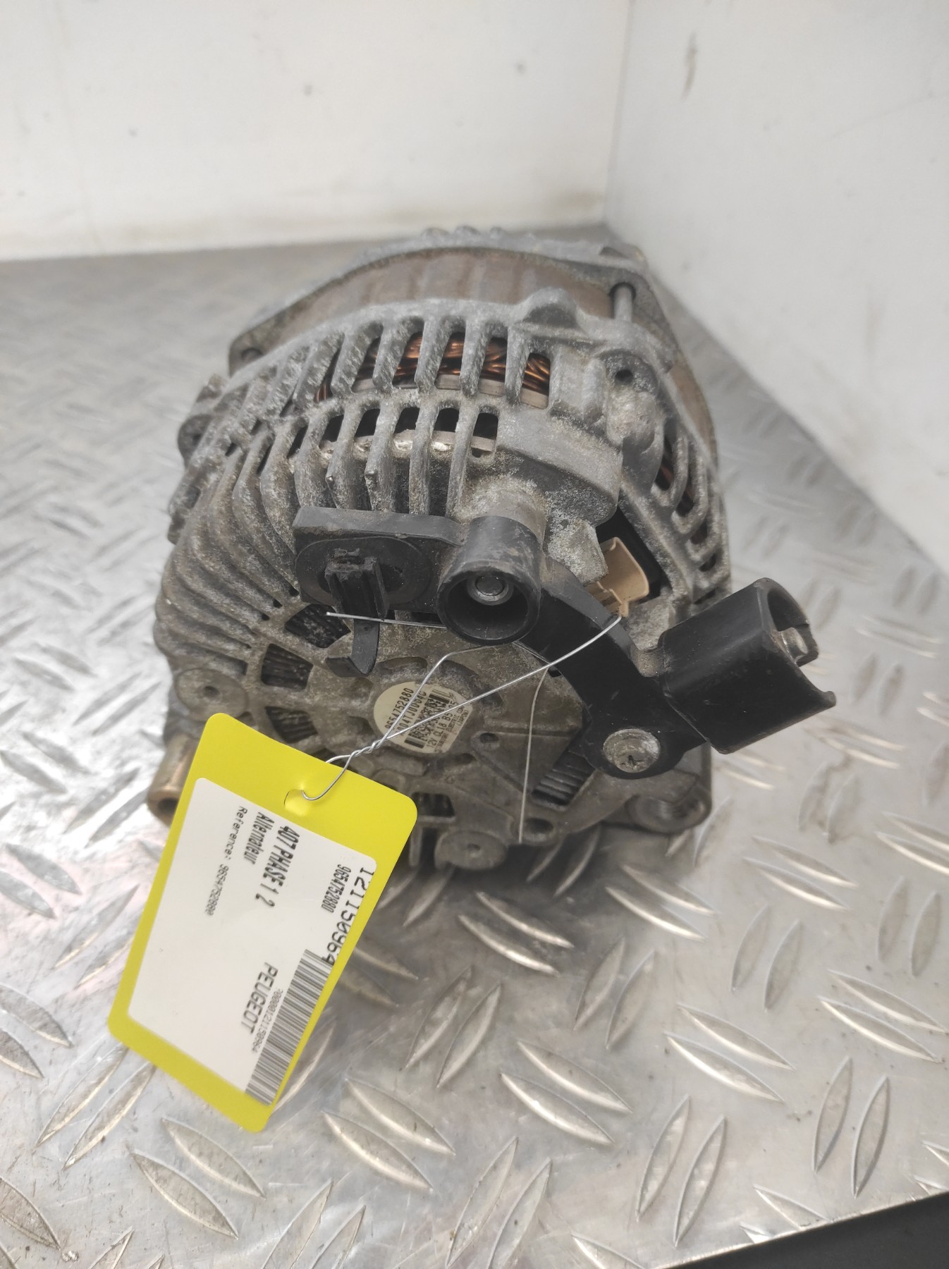 Alternateur PEUGEOT 407 PHASE 1 – 9654752880