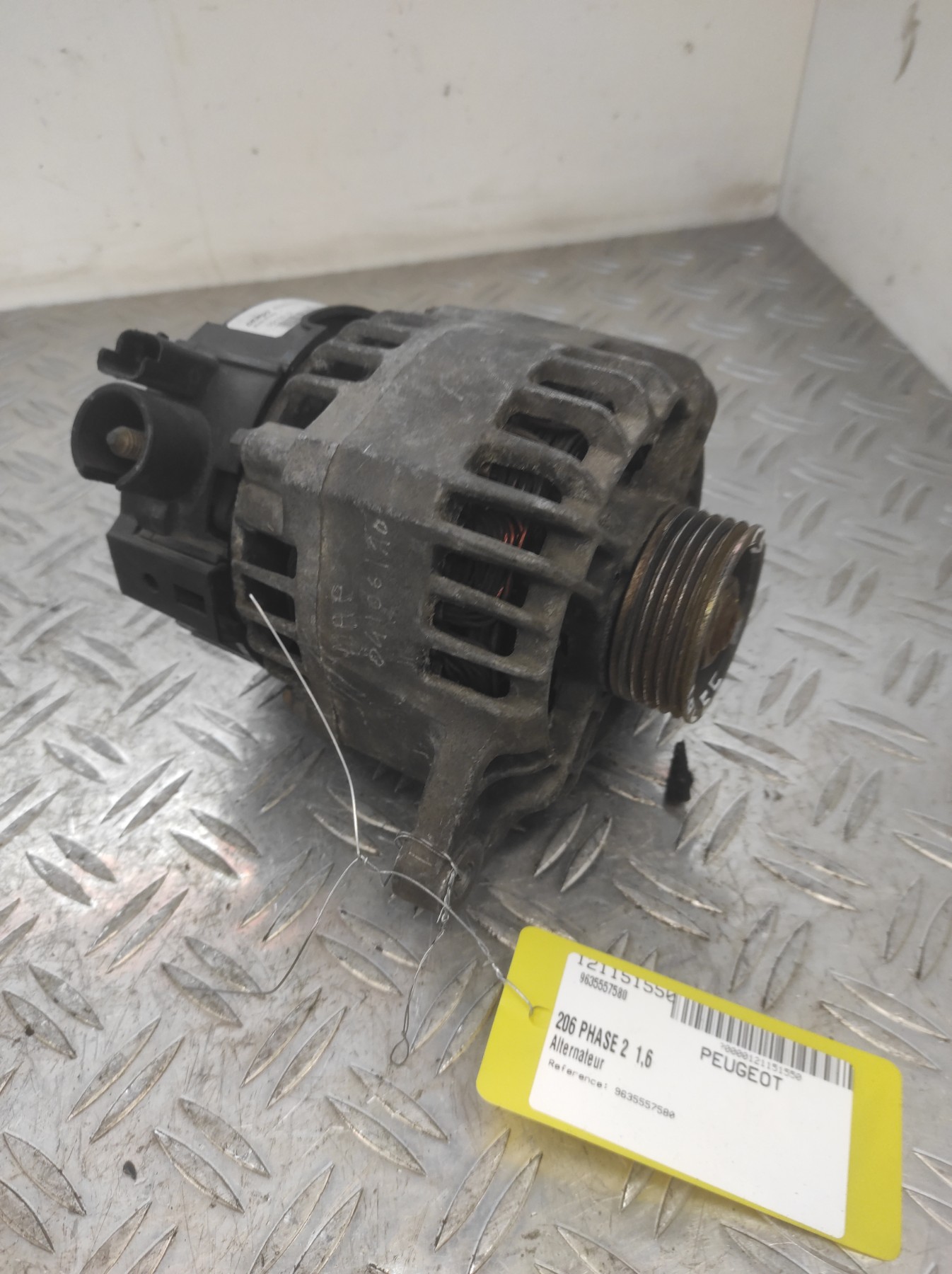 Alternateur PEUGEOT 206 PHASE 2 – 9635557580