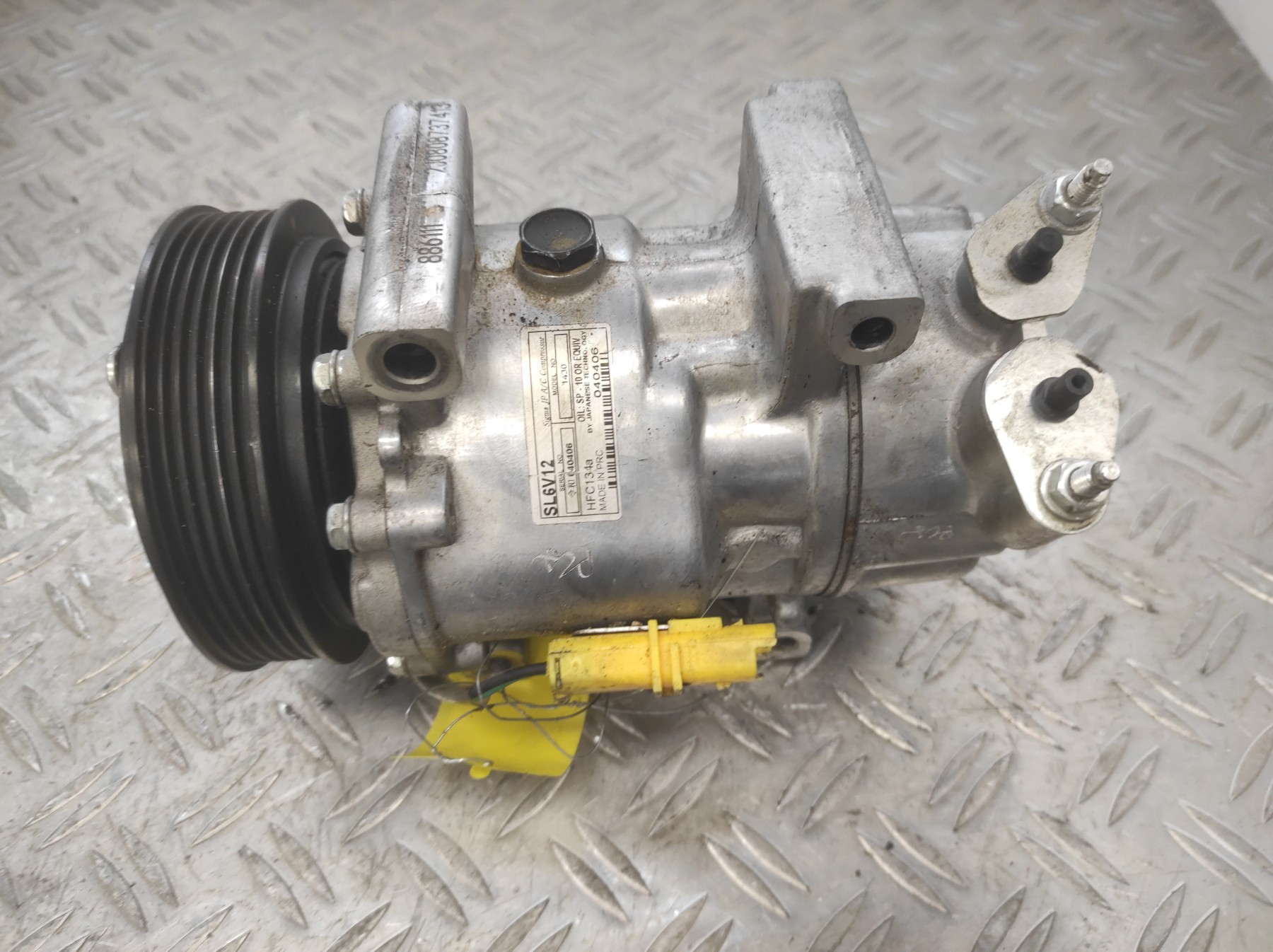 Compresseur clim PEUGEOT 307 PHASE 1 – 9655191580