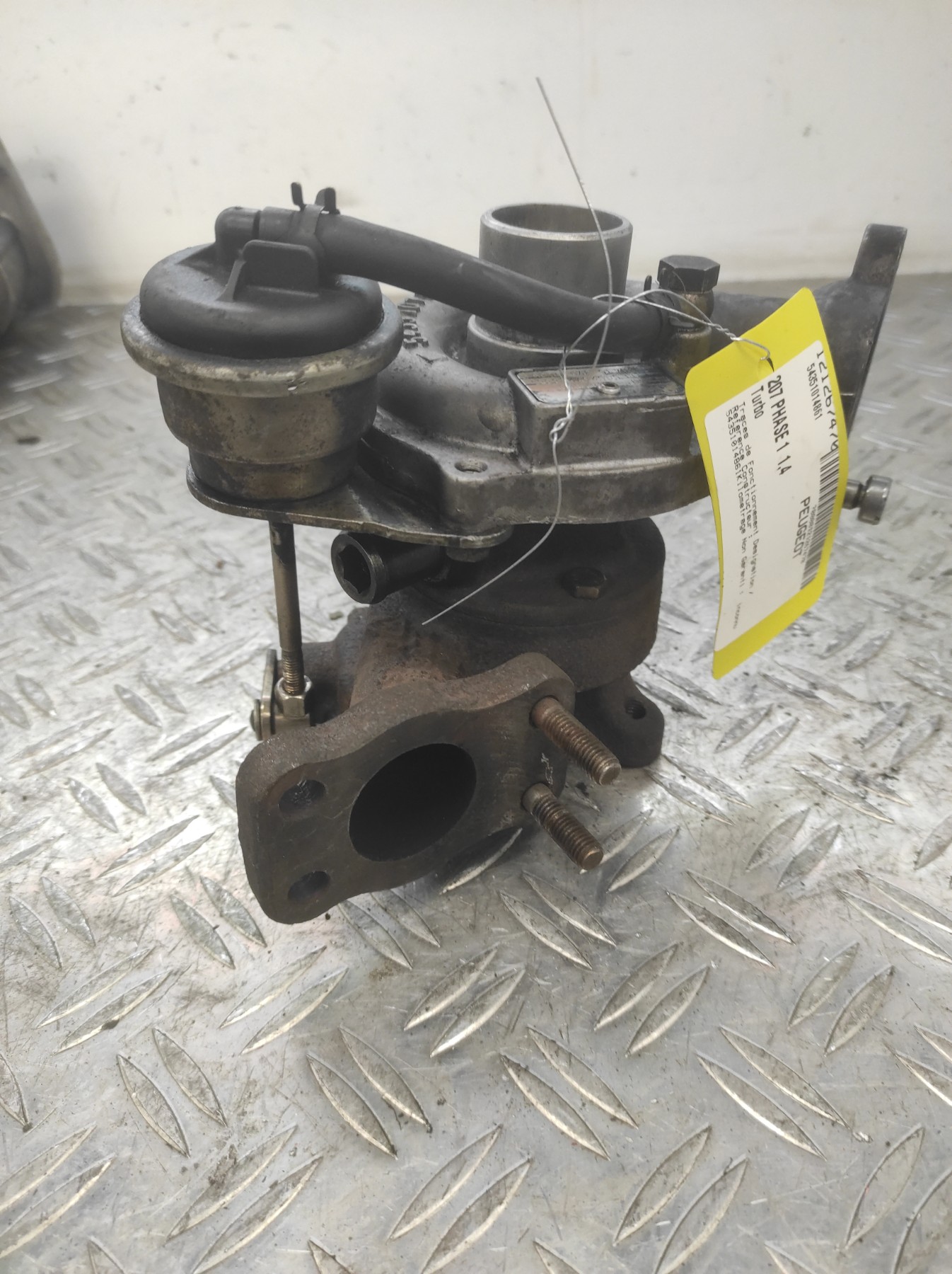 Turbo PEUGEOT 207 PHASE 1 – 54351014861