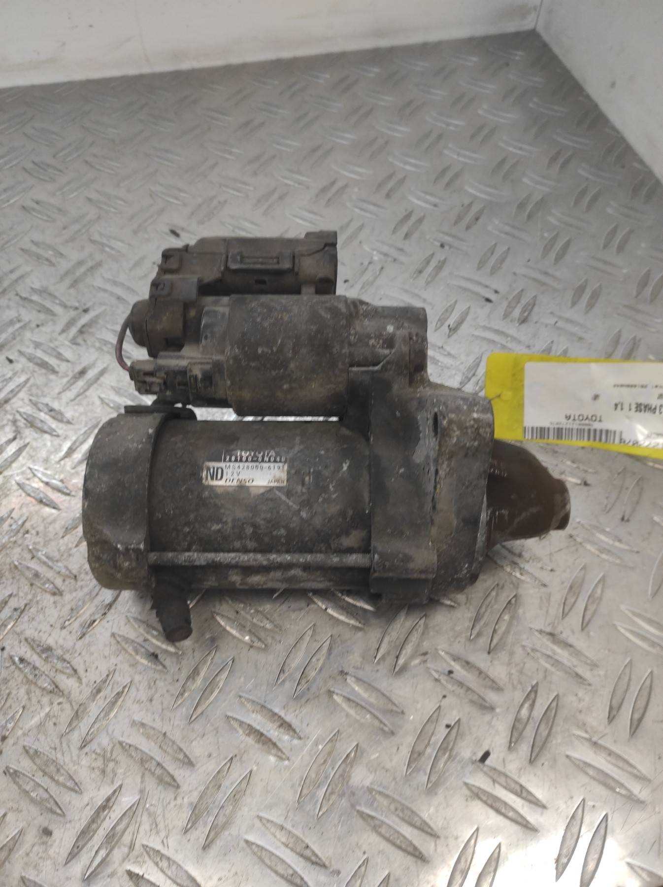 Demarreur TOYOTA YARIS 3 PHASE 1 – 281000N040