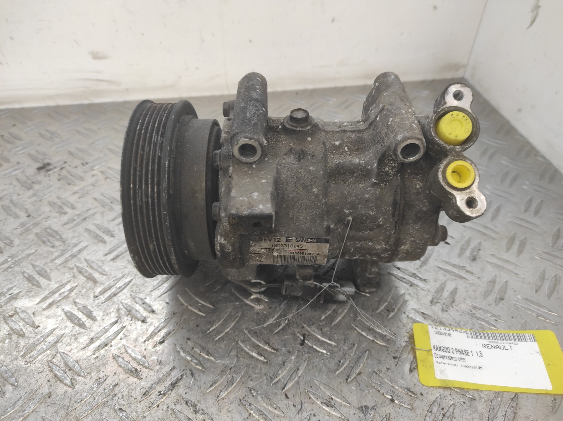 Compresseur clim RENAULT KANGOO 2 PHASE 1 – 8200953359