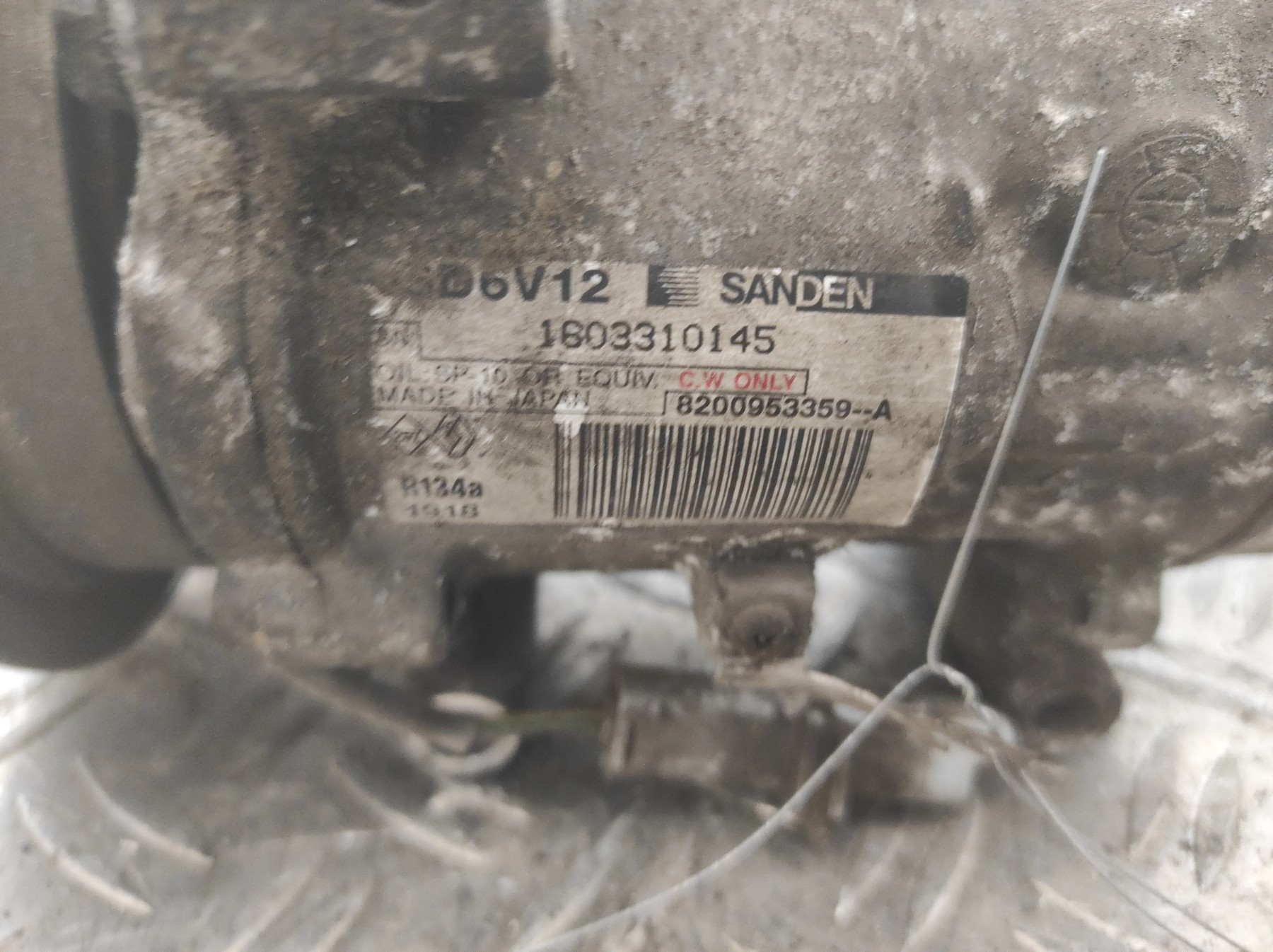 Compresseur clim RENAULT KANGOO 2 PHASE 1 – 8200953359