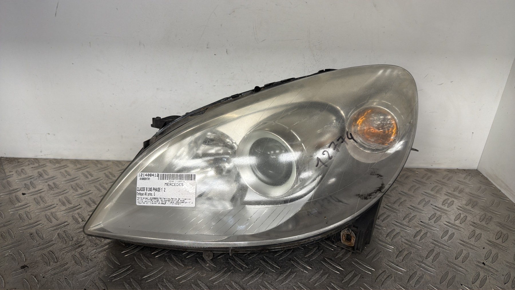 Optique avant principal gauche (feux)(phare) MERCEDES CLASSE B 245 PHASE 1 – A1698201761
