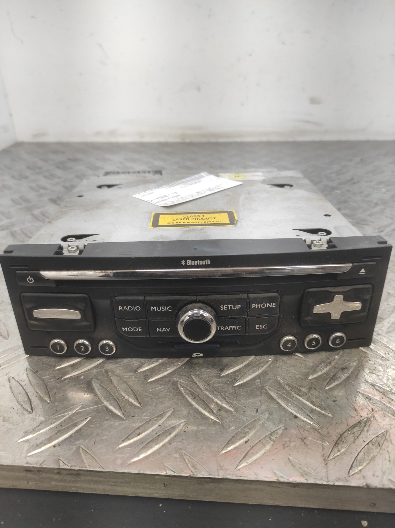 Autoradio d&rsquo;origine CITROEN C4 1 PHASE 1 – 96661986XT