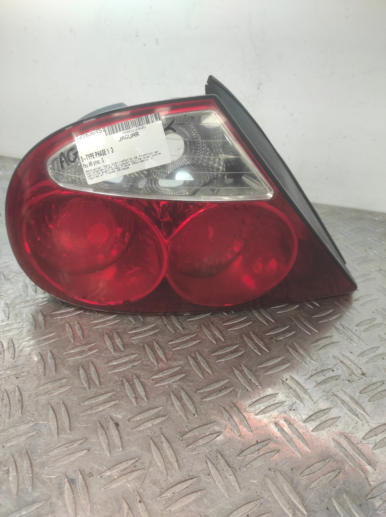 Feu arriere principal gauche (feux) JAGUAR S-TYPE PHASE 1 – XR845506