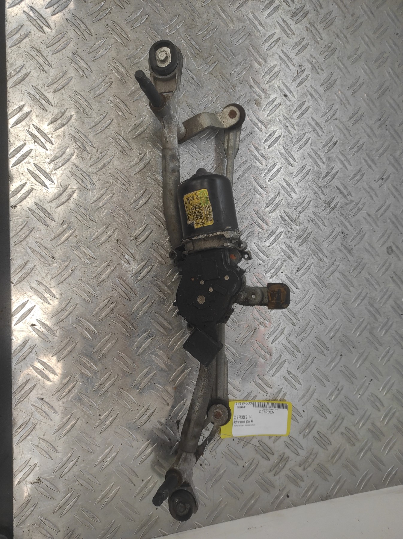 Moteur essuie glace avant CITROEN C3 2 PHASE 2 – 00006405QC