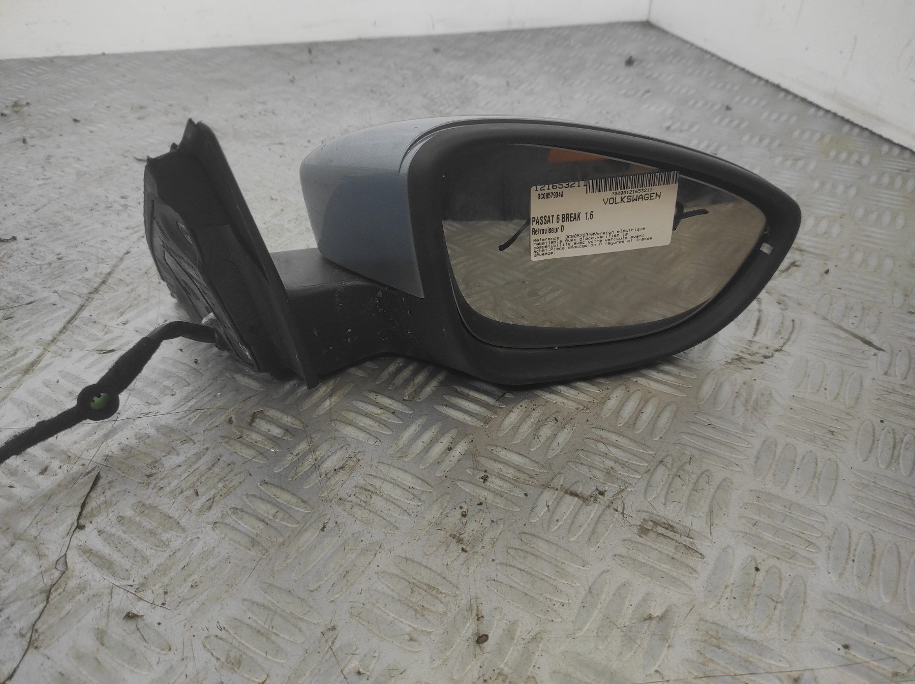 Retroviseur droit VOLKSWAGEN PASSAT 6 BREAK – 3C0857934A