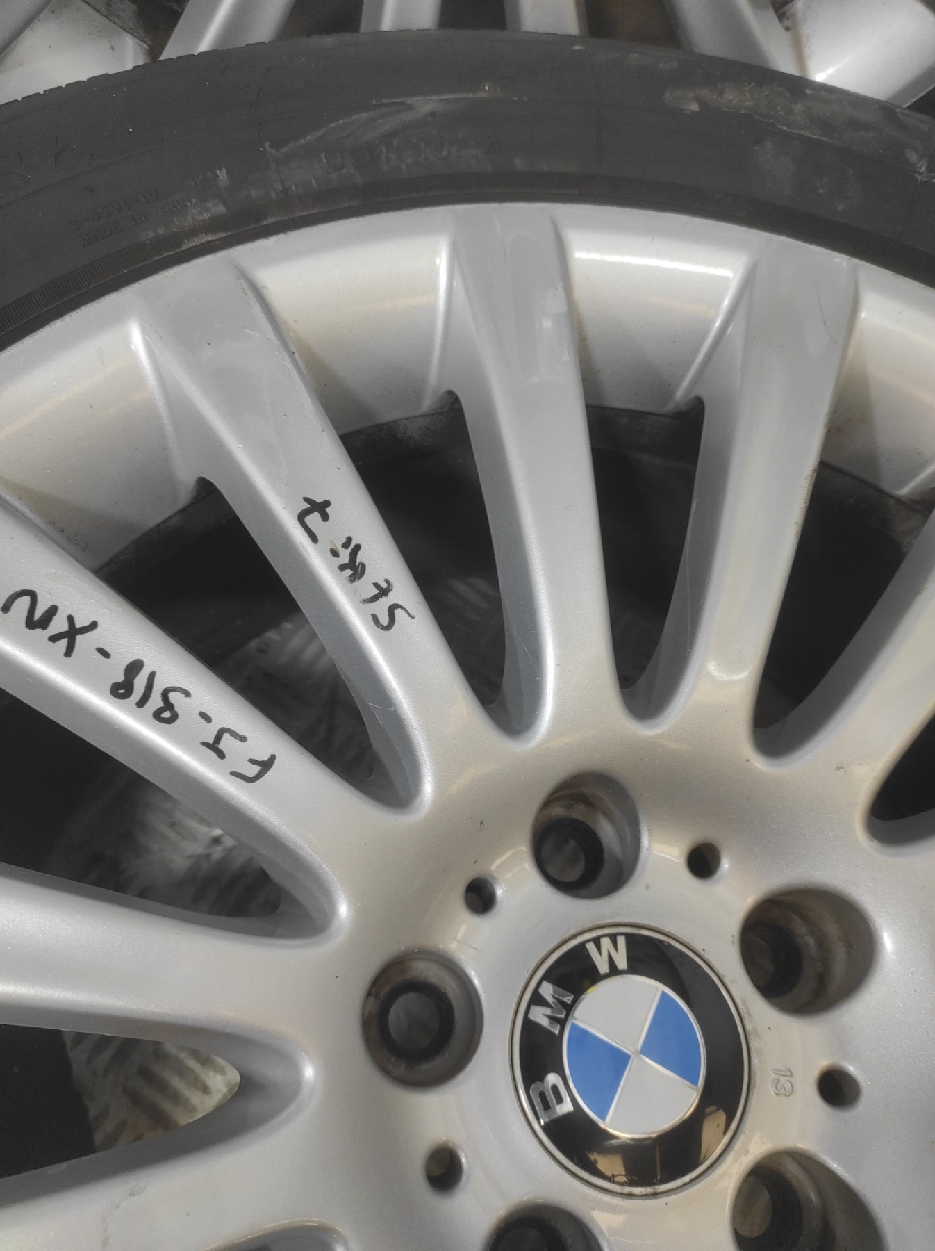 Jeu de 4 jantes BMW SERIE 7 E65 PHASE 1 – 6775404