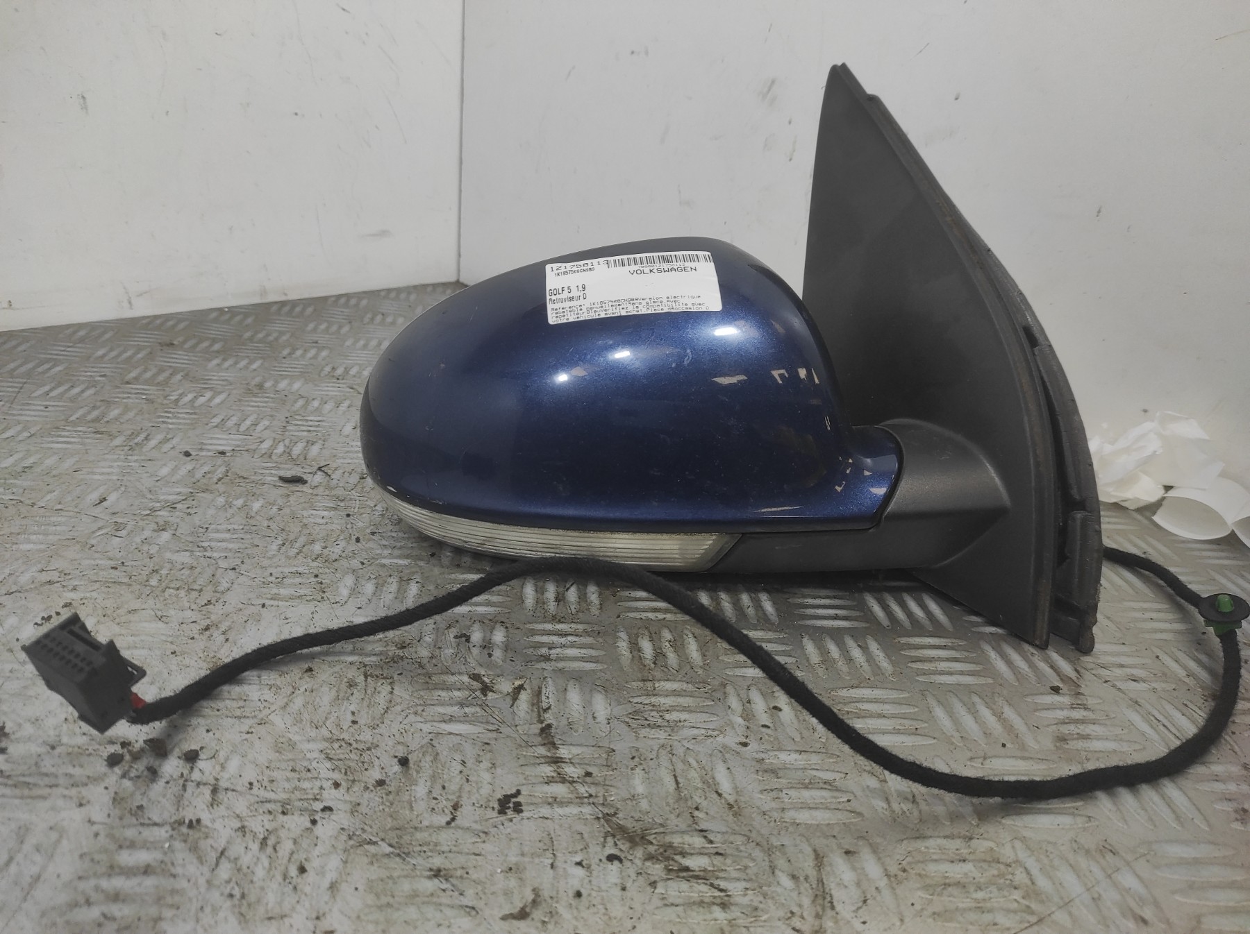 Retroviseur droit VOLKSWAGEN GOLF 5 – 1K1857508CN9B9