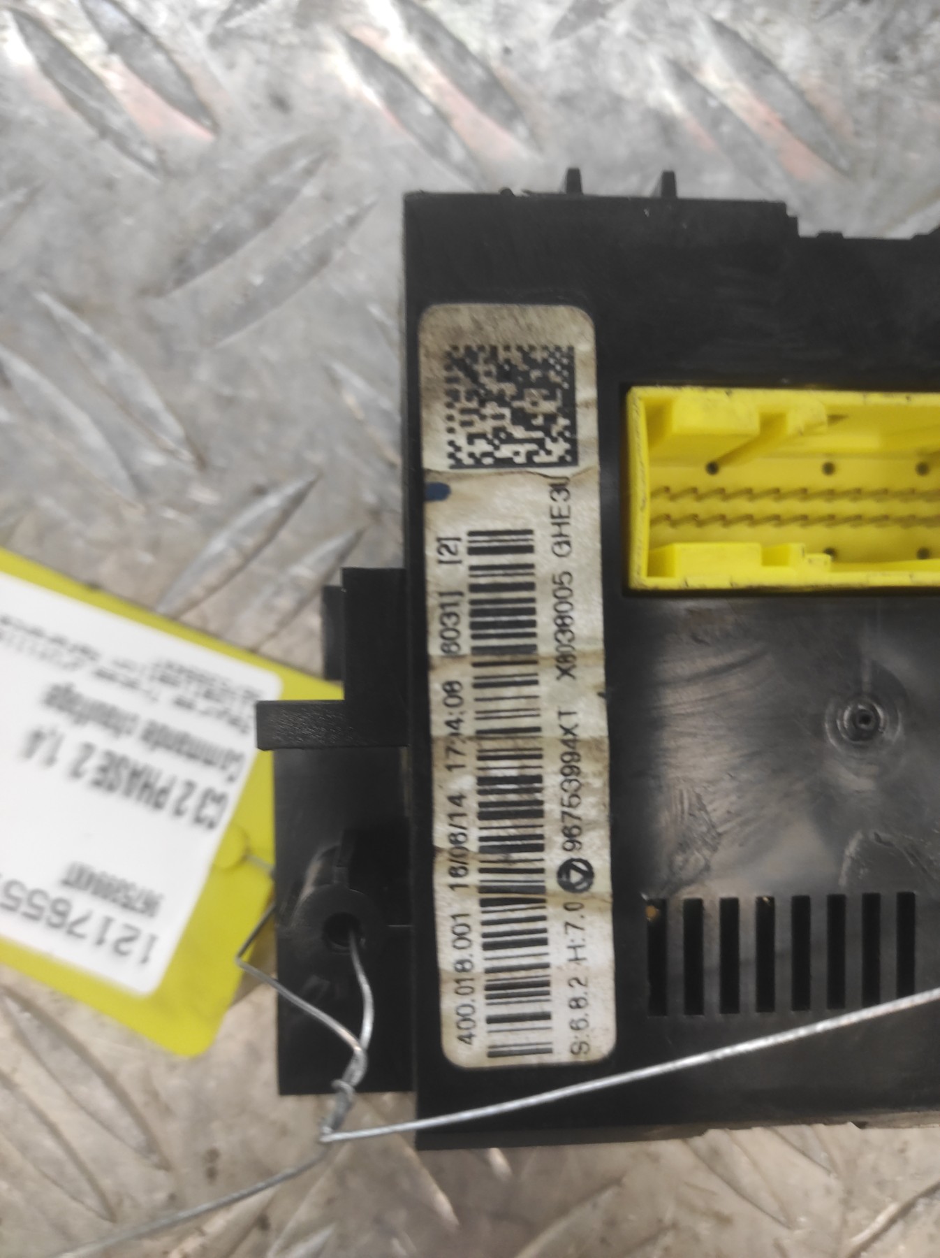 Commande chauffage CITROEN C3 2 PHASE 2 – 96753994XT