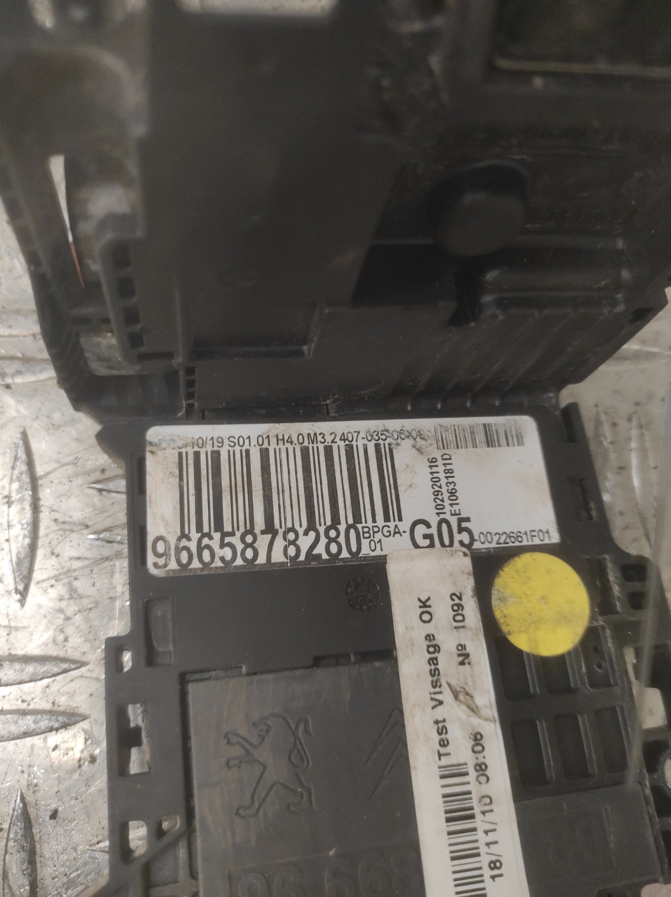 Boitier bpga CITROEN C4 2 PHASE 1 – 9665878280