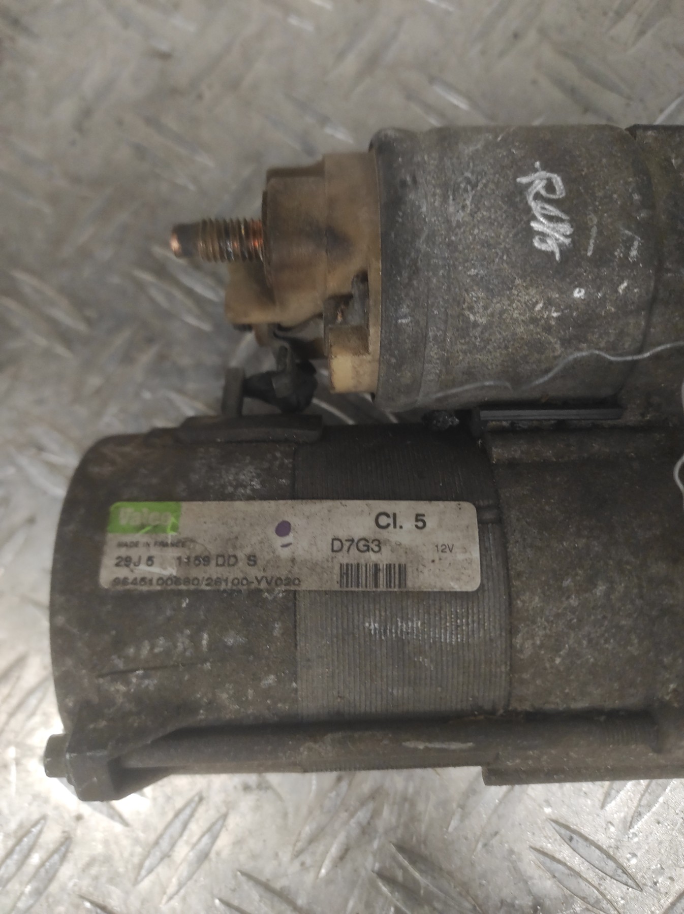 Demarreur PEUGEOT 307 PHASE 1 BREAK – 9645100680