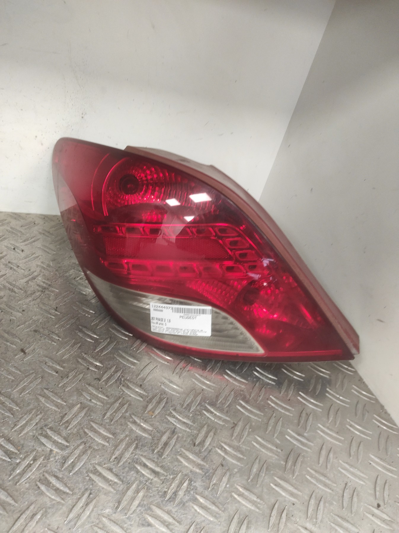 Feu arriere principal gauche (feux) PEUGEOT 207 PHASE 2 – 9686566080