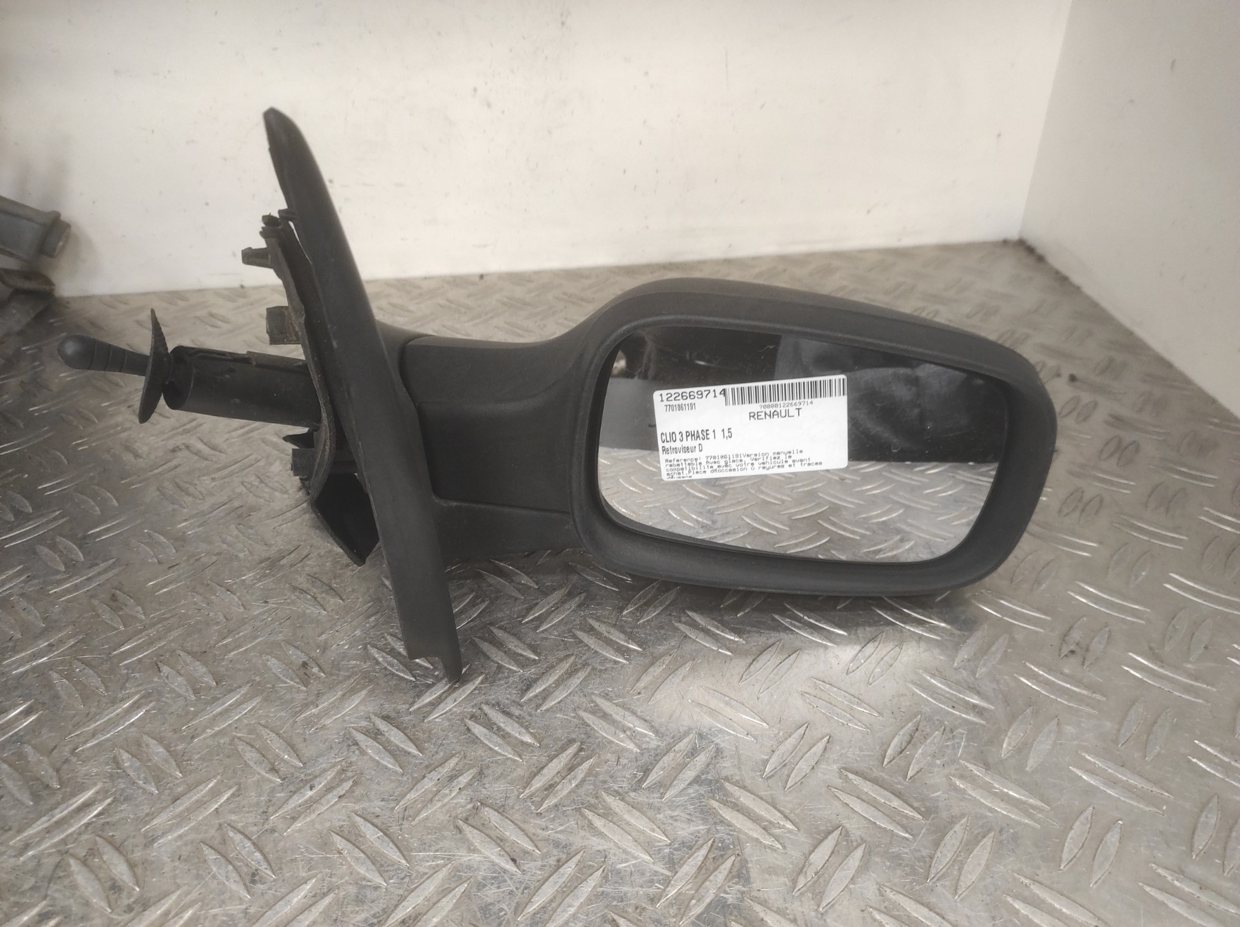 Retroviseur droit RENAULT CLIO 3 PHASE 1 – 7701061191