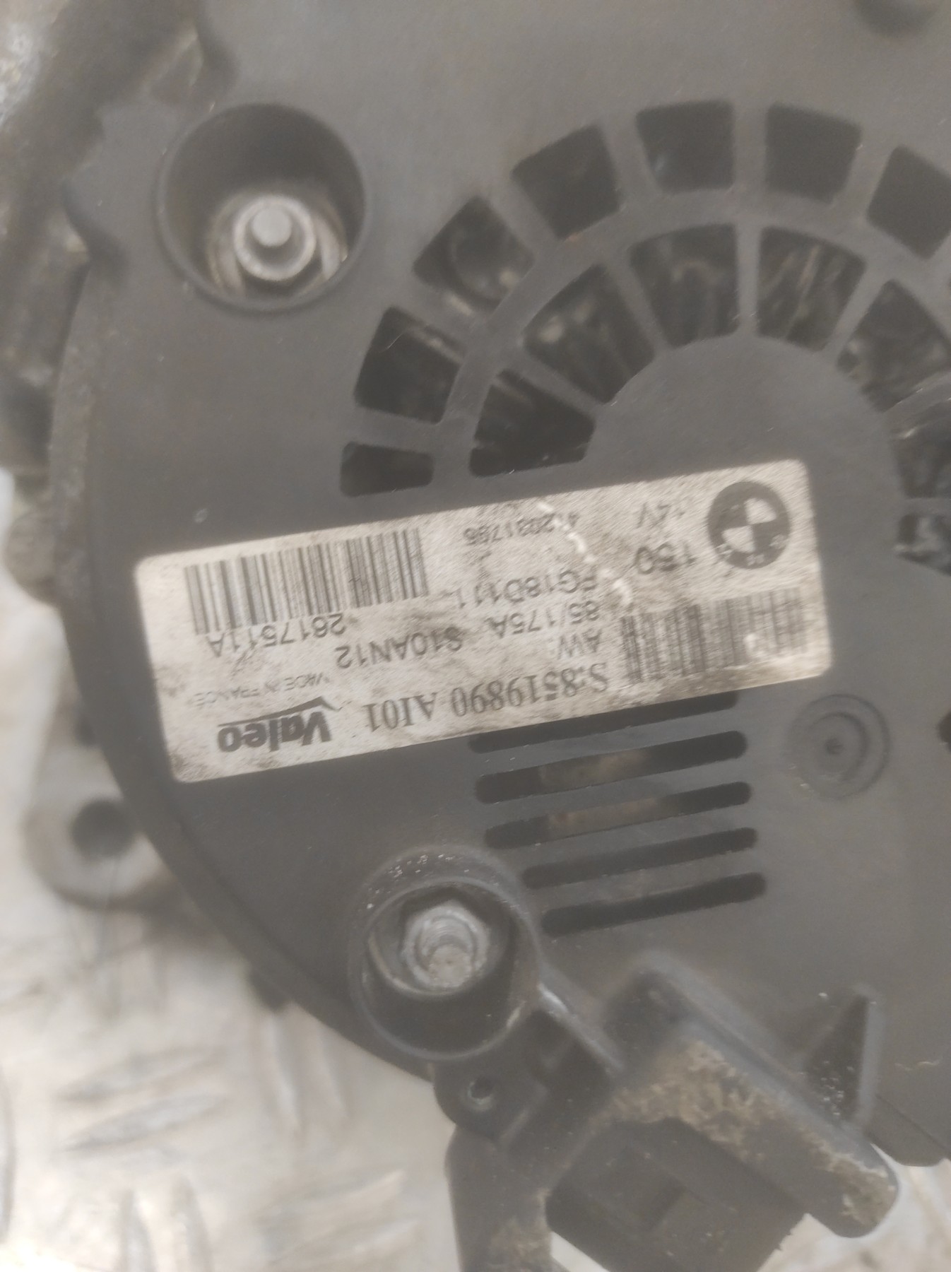 Alternateur BMW SERIE 1 F20 PHASE 1 – 8519890