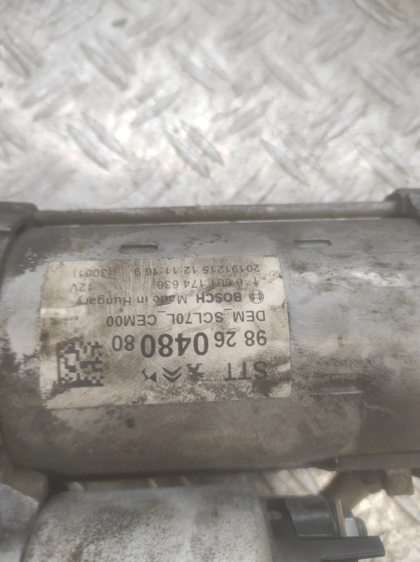 Demarreur PEUGEOT BOXER 3 PHASE 2 – 9826048080