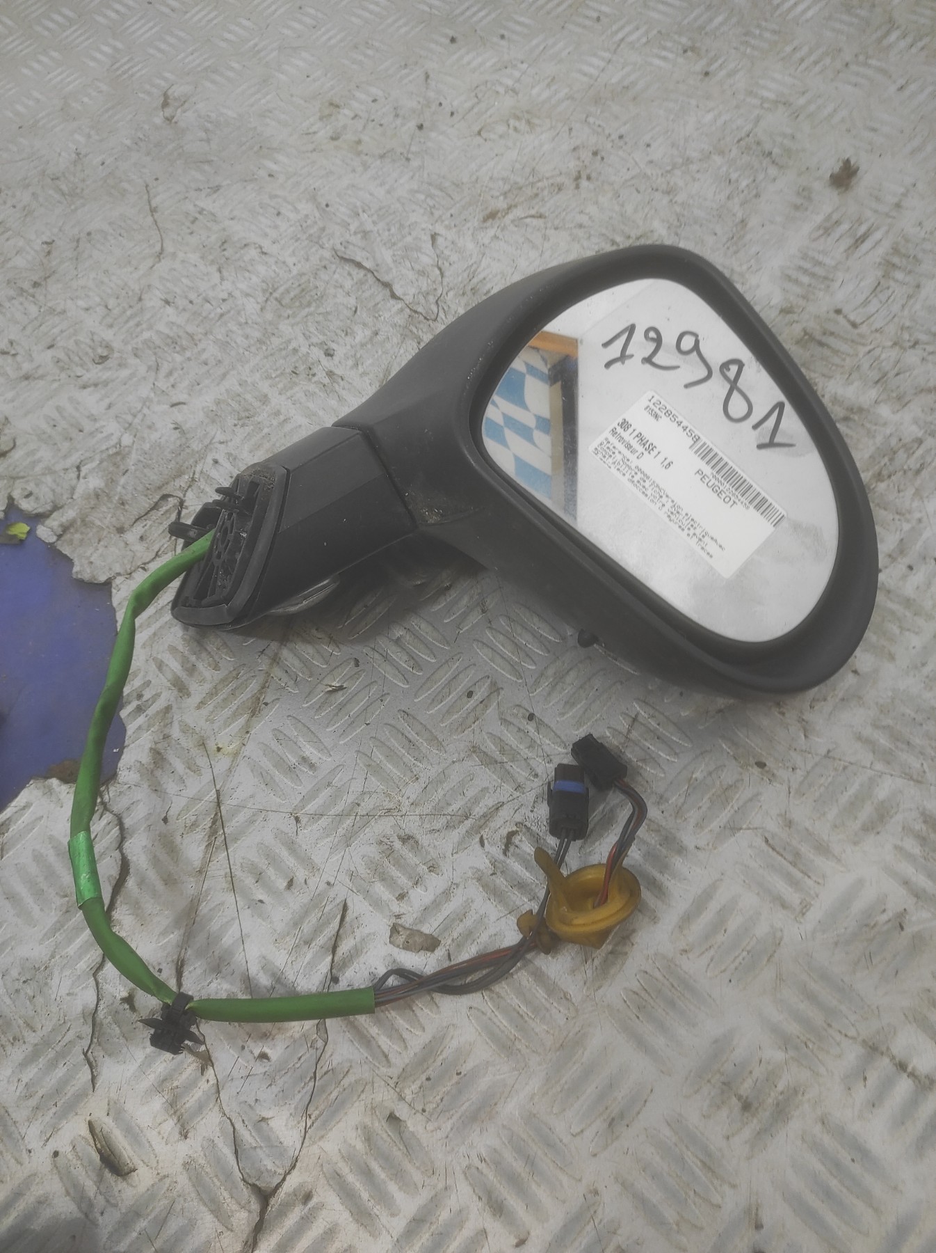 Retroviseur droit PEUGEOT 308 1 PHASE 1 – 8153NC