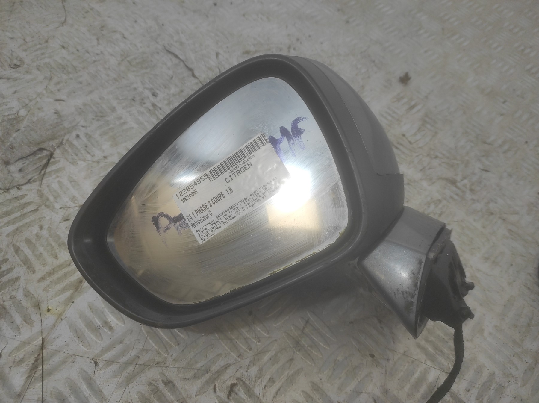 Retroviseur gauche CITROEN C4 1 PHASE 2 COUPE – 968714099H